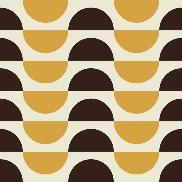 Motif vectoriel géométrique dans un style rétro, texture élégante moderne, fond abstrait — Image vectorielle