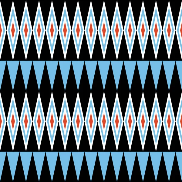 복고 스타일, 현대 세련 된 질감 기하학적 벡터 패턴 — 스톡 벡터