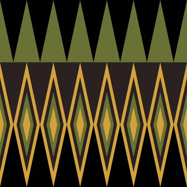 Geometrische vector patroon in retro stijl, moderne stijlvolle textuur — Stockvector