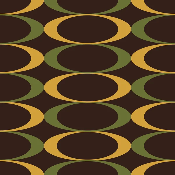 Geometrische vector patroon in retro stijl, moderne stijlvolle textuur — Stockvector