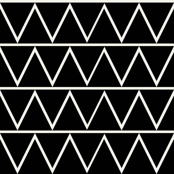 Triangle Pattern Design, fond rétro tendance sans couture, années 1960, 1970, style de mode des années 1990 — Image vectorielle