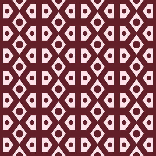 Patrón vectorial geométrico en estilo retro, textura elegante contemporánea para el diseño — Archivo Imágenes Vectoriales