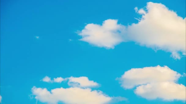 Облака Бегут Небу — стоковое видео