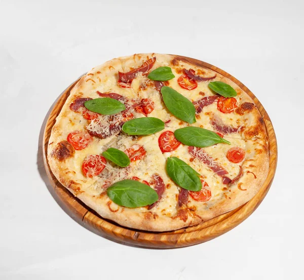 Gosto Pizza Com Tomate — Fotografia de Stock