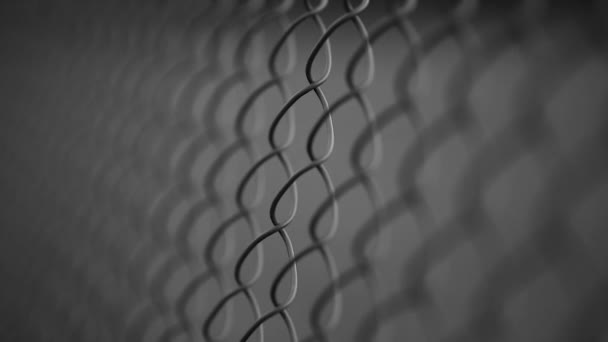 Metal Mesh Background Texture — Stock Video