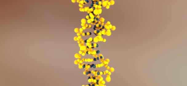 Dna Genetik Moleküler Biyoloji — Stok video