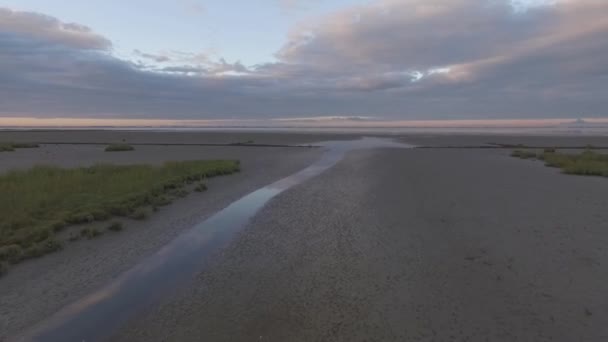 Playa costa costa naturaleza — Vídeo de stock