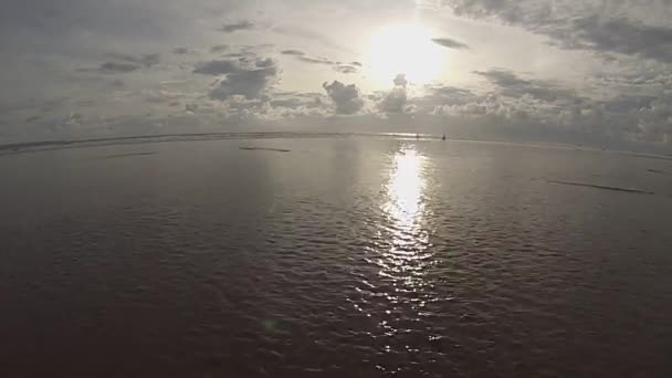 美丽的海滩海洋 — 图库视频影像