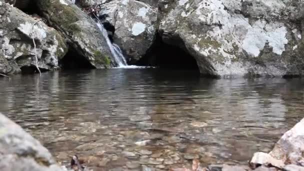 Valle cheonmasan montaña de agua — Vídeos de Stock