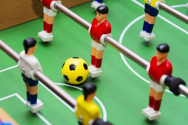 Fútbol de mesa, primer plano — Foto de Stock