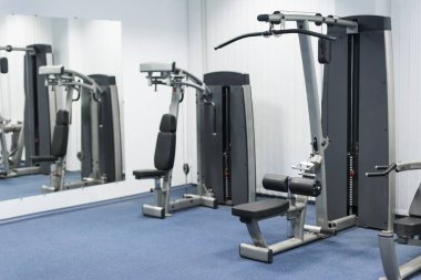 Yedek odada özel spor salonu