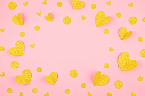 Abstracte achtergrond met papier gesneden vormen. Liefde, Sint Valentijn, Moederdag, verjaardagskaarten, uitnodigingsconcept — Stockfoto