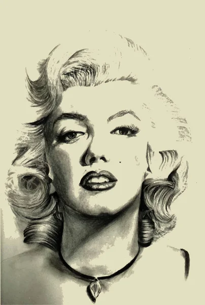 Marilyn Monroe vintage kroki