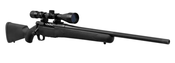 Sniper rifle isolated on white — Stock Photo, Image