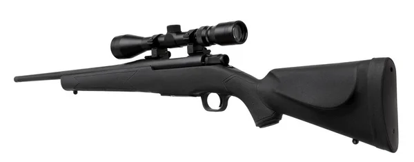 Sniper rifle isolated on white — Stock Photo, Image
