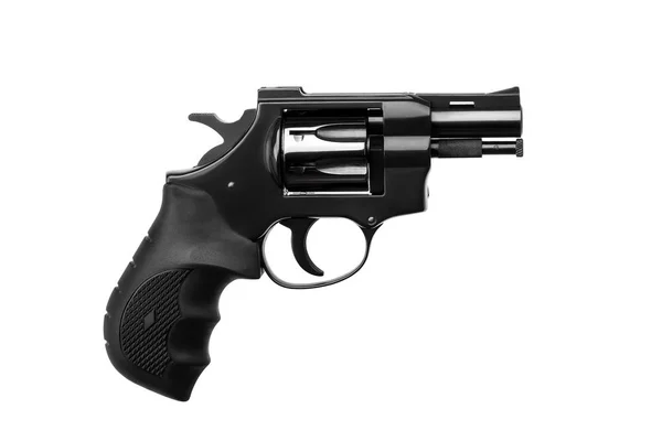 Silah pistole beyaz izole — Stok fotoğraf