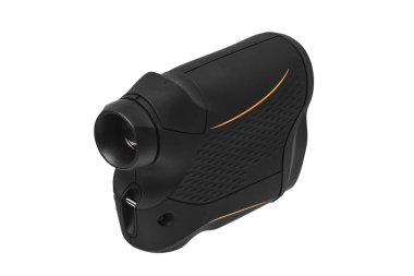 Modern optik aralık bulucu beyaz arkaplanda izole edildi. İzole