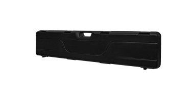 Silah taşımak ve depolamak için siyah plastik çanta. Gu!