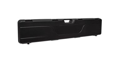 Silah taşımak ve depolamak için siyah plastik çanta. Gu!