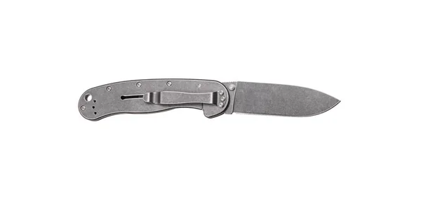 Penknife isolado no fundo branco . — Fotografia de Stock