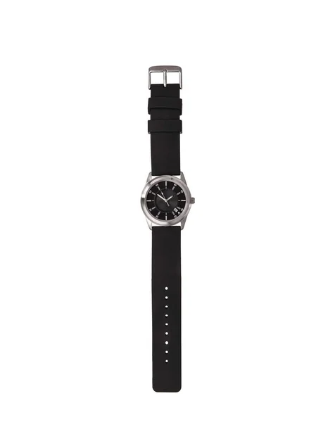 腕時計は白い背景に隔離されています ナイロンブレスレットとスポーツ手首の腕時計 スキューバダイバーのための時計 — ストック写真