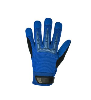 Askeri eldivenler, taktik eldivenler, koruyucu eldivenler izole edilmiş beyaz arka plan. Bilek. Avlanan Tam Parmak Eldivenleri beyazda izole edildi