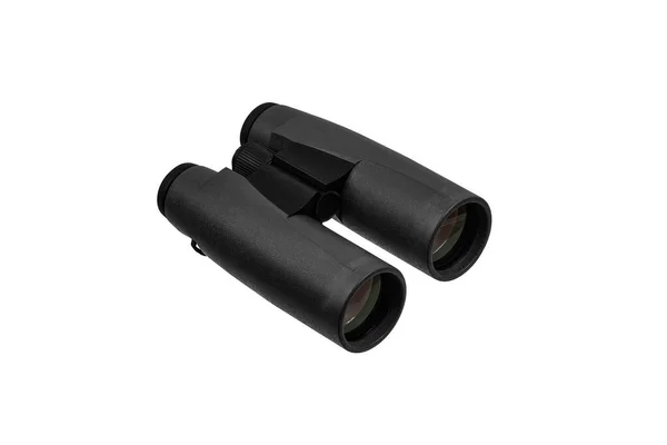 Modern Binoculars Isolate White Background Surveillance Device Device Viewing Distance Stock Image