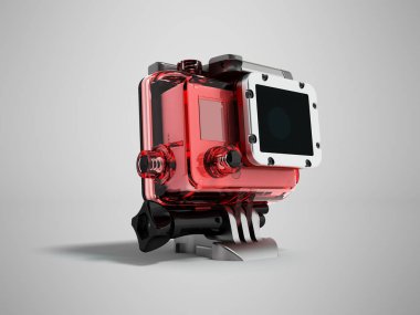 Suya dayanıklı cam o olgusu içinde çekim için kamera