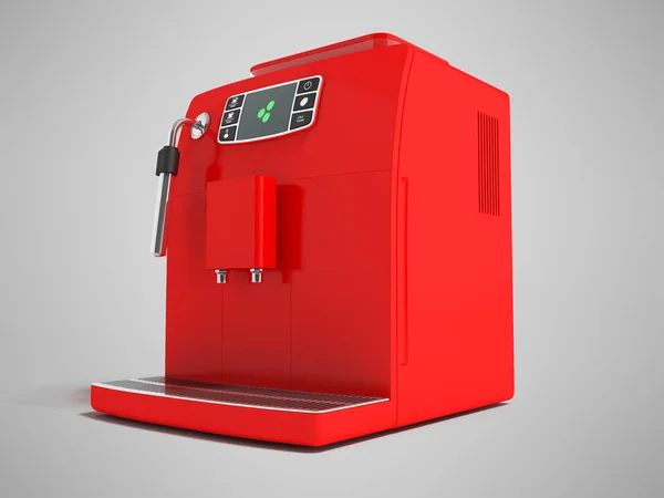 Máquina Café Elétrica Multifuncional Moderna Com Tanque Água Para Duas — Fotografia de Stock