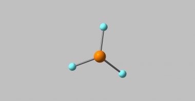 Gri izole fosfamin moleküler yapısı