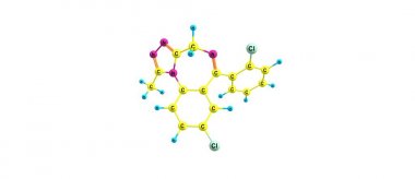 Hidroksibütrik asit moleküler yapısı üzerinde beyaz izole