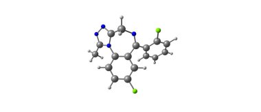 Hidroksibütrik asit moleküler yapısı üzerinde beyaz izole