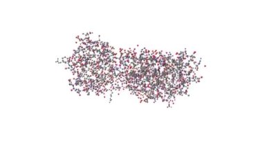 COVID-19 molekül dönen video tam HD