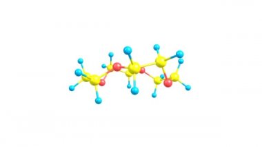 Crown molekülü video tam HD döndürür