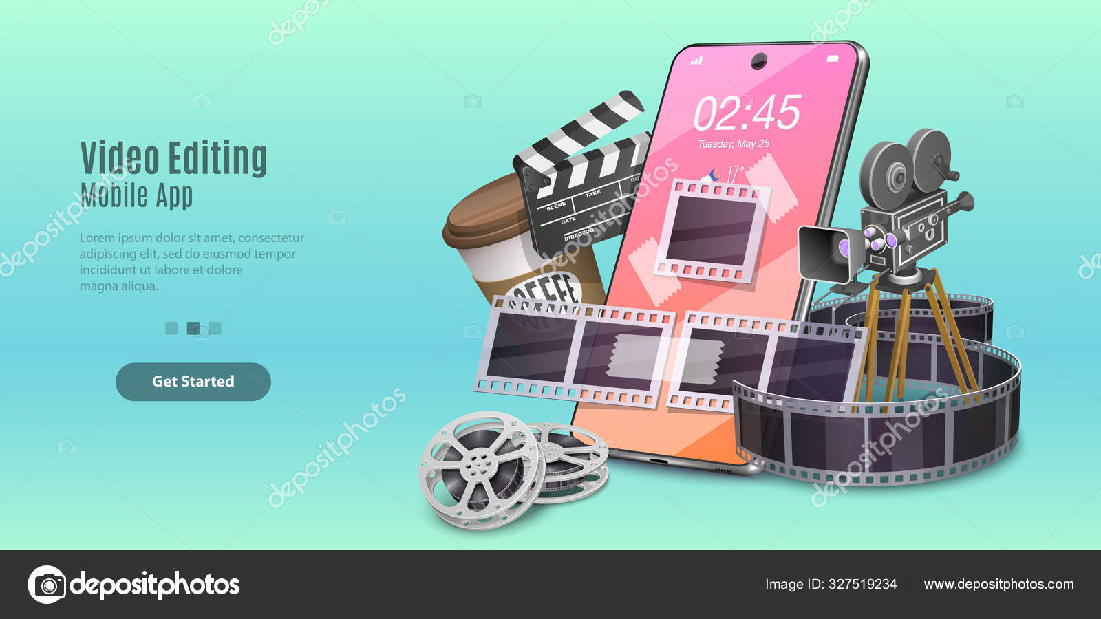 Concept of Mobile Video Editing App, Motion Design Studio Software. Stock  Vector Image by ©tarik_vision #327519234