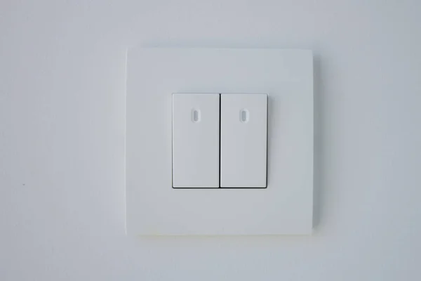 Switch White Led Backlight — Stock Photo, Image