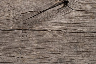 Doğal ahşap dokusu. Çok eski yıpranmış çam yüzeyi. Yaratıcı vintage arkaplan