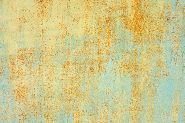 Rusty Green Sheet Metal Creative Vintage Background — Stock Photo, Image