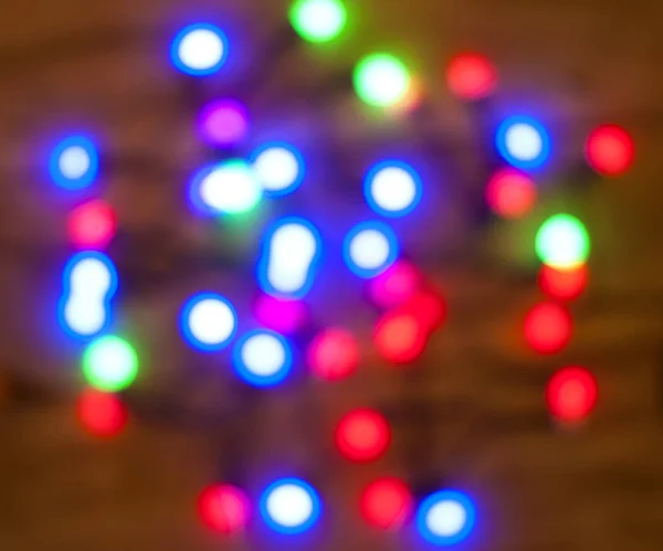 Cristmas Colorato Bokeh Sfondo — Foto Stock