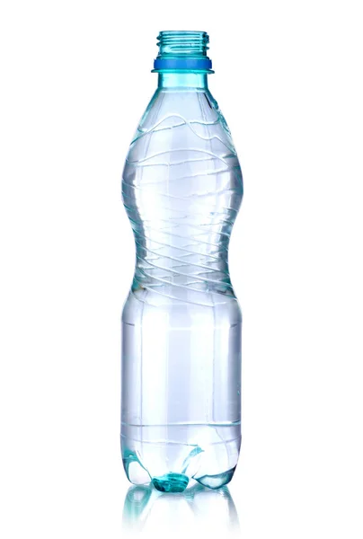 Su şişesi, üzerinde beyaz izole