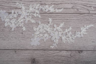 doku, arkaplan, desen. beyaz dantel kumaş. Bu harika dantel tasarım ve düğün takıların için mükemmel, bu dantelin çok güzel ve zengin bir dokusu var..