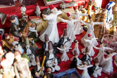 Istanbul / Turkey - July 6, 2019 : Souvenirs from the Grand Bazaar in Istanbul