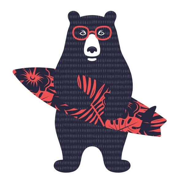 Ведмідь серфер 003 — Безкоштовне стокове фото