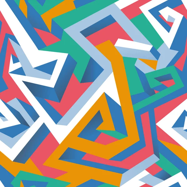 İzometrik geometrik seamless modeli