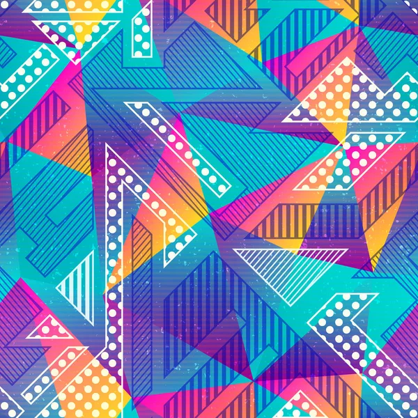 renkli üçgen seamless modeli