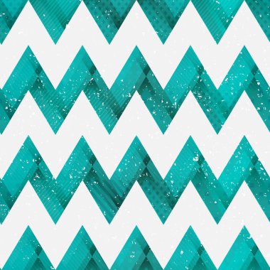 Mercan zikzak Dikişsiz desen renk