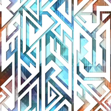 Teknik geometrik seamless modeli