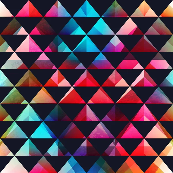 Triangle motif sans couture — Image vectorielle