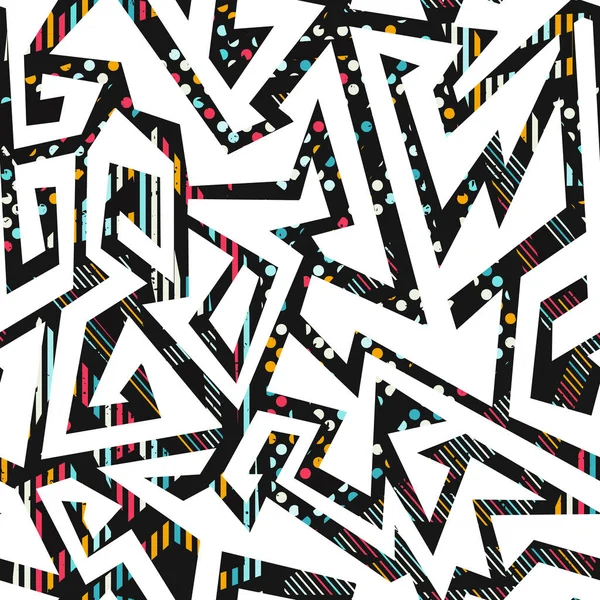 Soyut geometrik dikişsiz desen