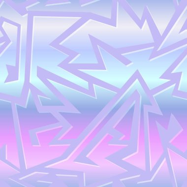 Retro futuristik geometrik desen